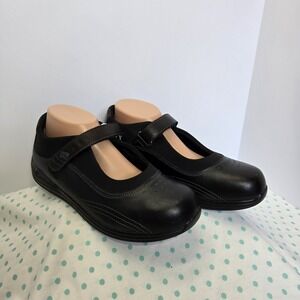 Drew Rose Mary Jane Orthopedic Diabetic Comfort Black Leather Shoes Women's 9.5